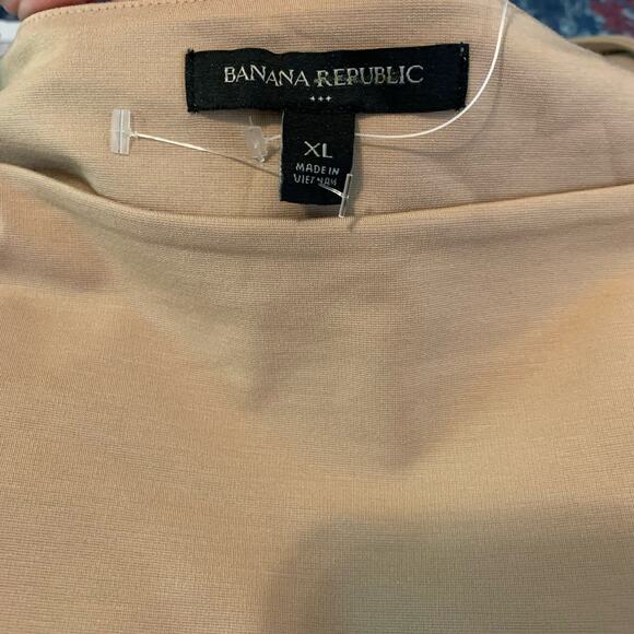 New Neutral Tan Banana Republic Bodysuit Size XL - Picture 3 of 6